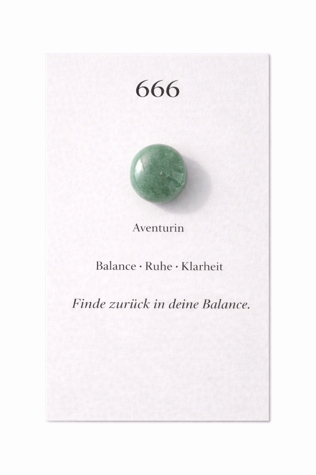 Engelszahl 666 Energie Anhänger